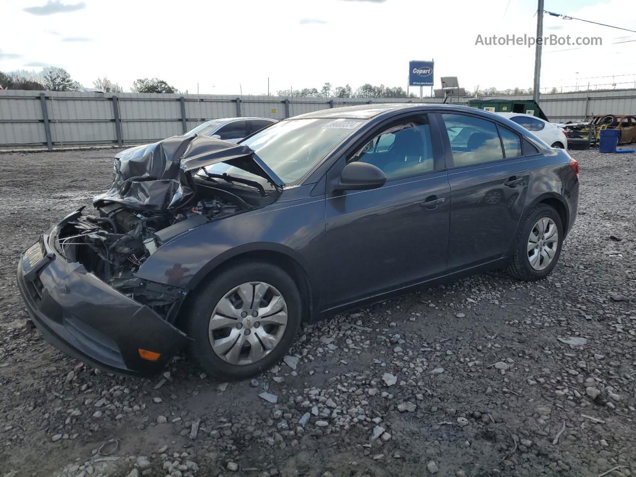 2014 Chevrolet Cruze Ls Black vin: 1G1PB5SH7E7102444