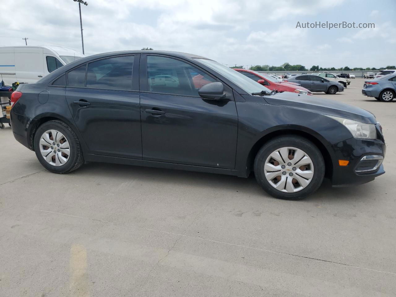 2016 Chevrolet Cruze Limited Ls Black vin: 1G1PB5SH8G7121345