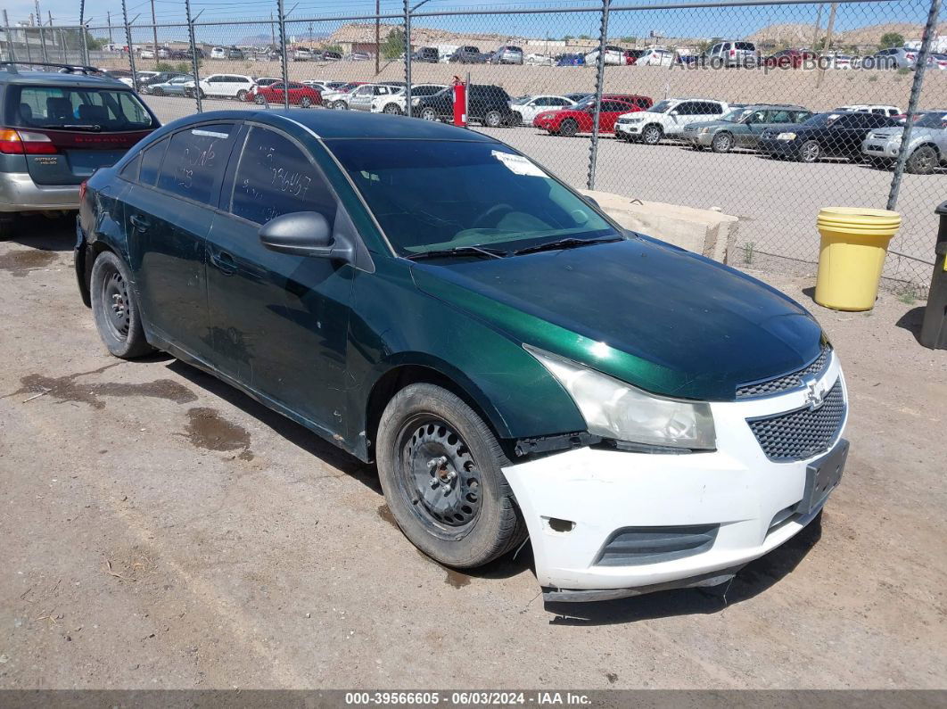 2014 Chevrolet Cruze Ls Manual Green vin: 1G1PB5SH9E7325097