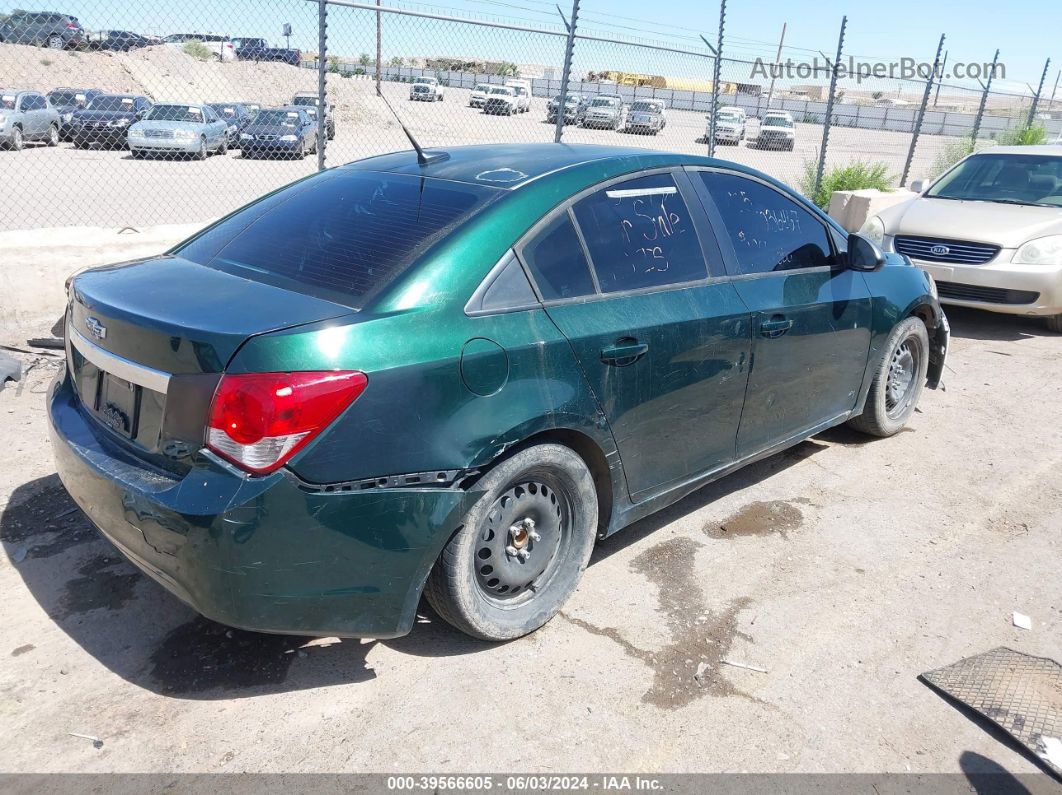 2014 Chevrolet Cruze Ls Manual Green vin: 1G1PB5SH9E7325097