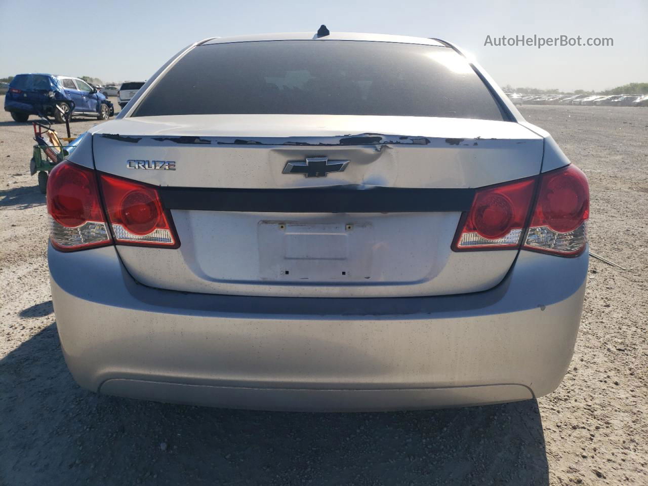 2013 Chevrolet Cruze Ls Silver vin: 1G1PB5SHXD7262526