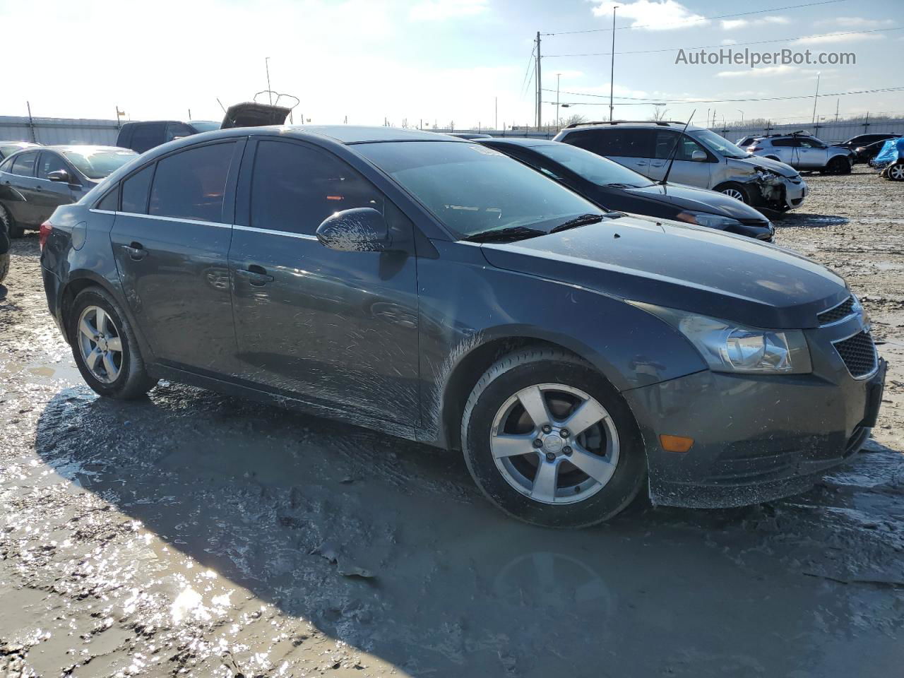 2013 Chevrolet Cruze Lt Charcoal vin: 1G1PC5SB0D7176487