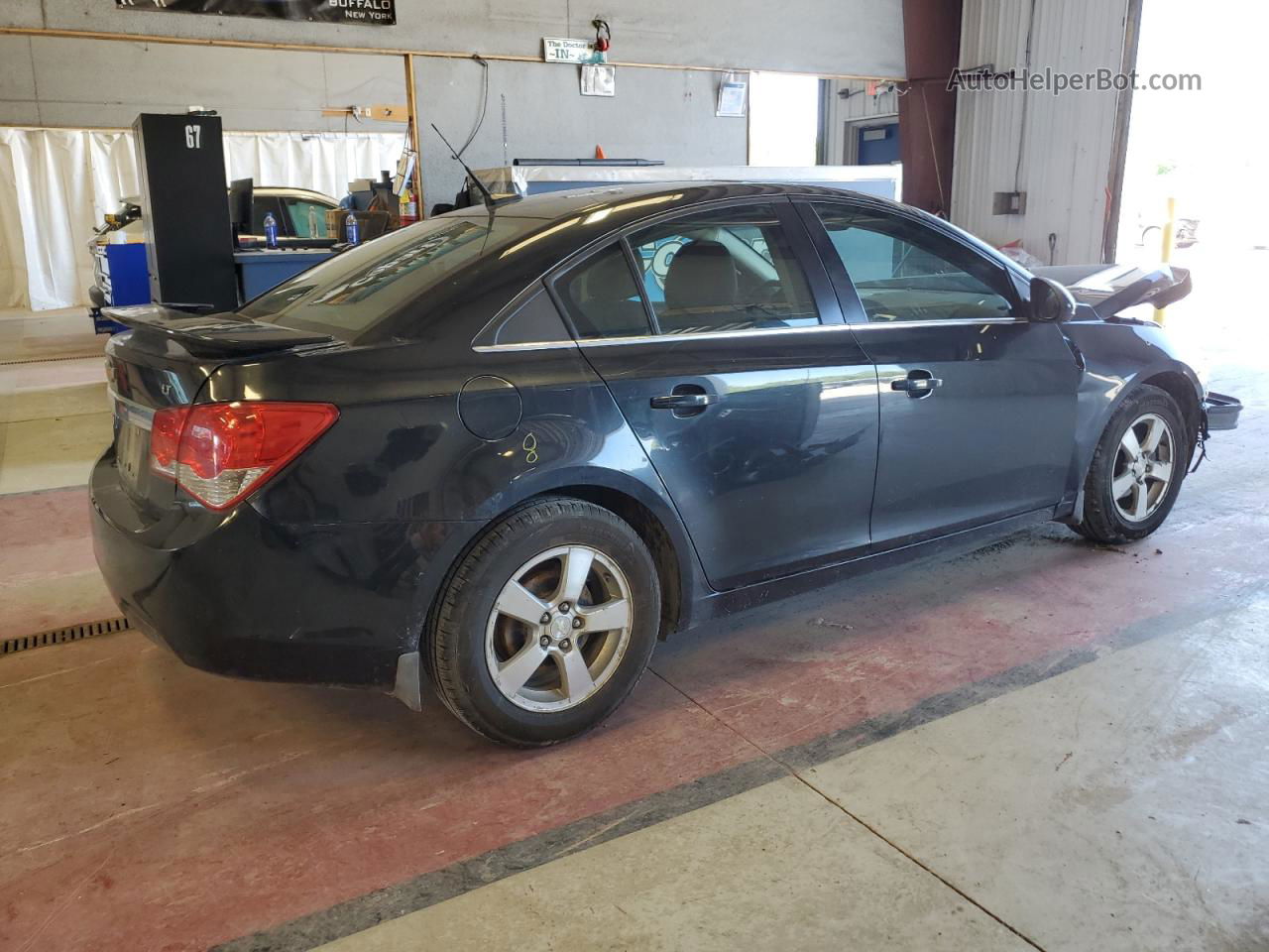 2013 Chevrolet Cruze Lt Blue vin: 1G1PC5SB0D7246425