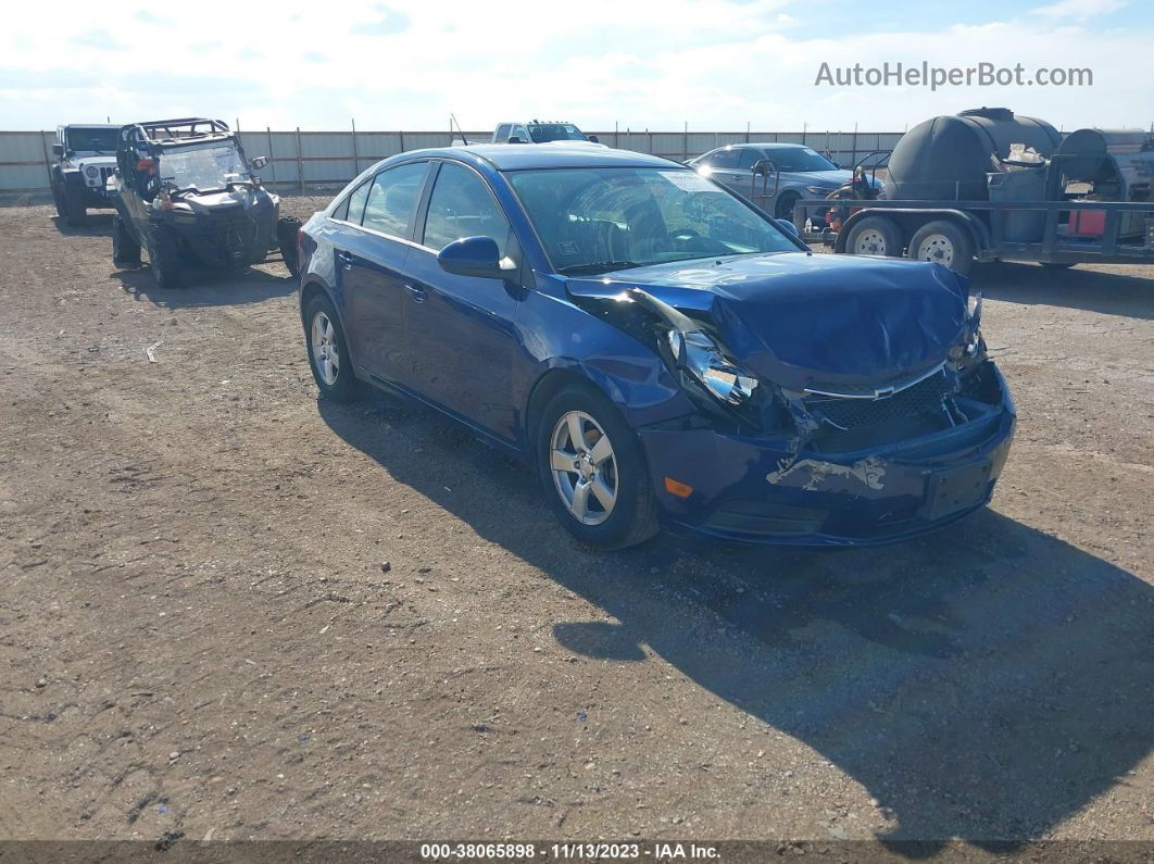 2013 Chevrolet Cruze 1lt Auto Blue vin: 1G1PC5SB0D7252287