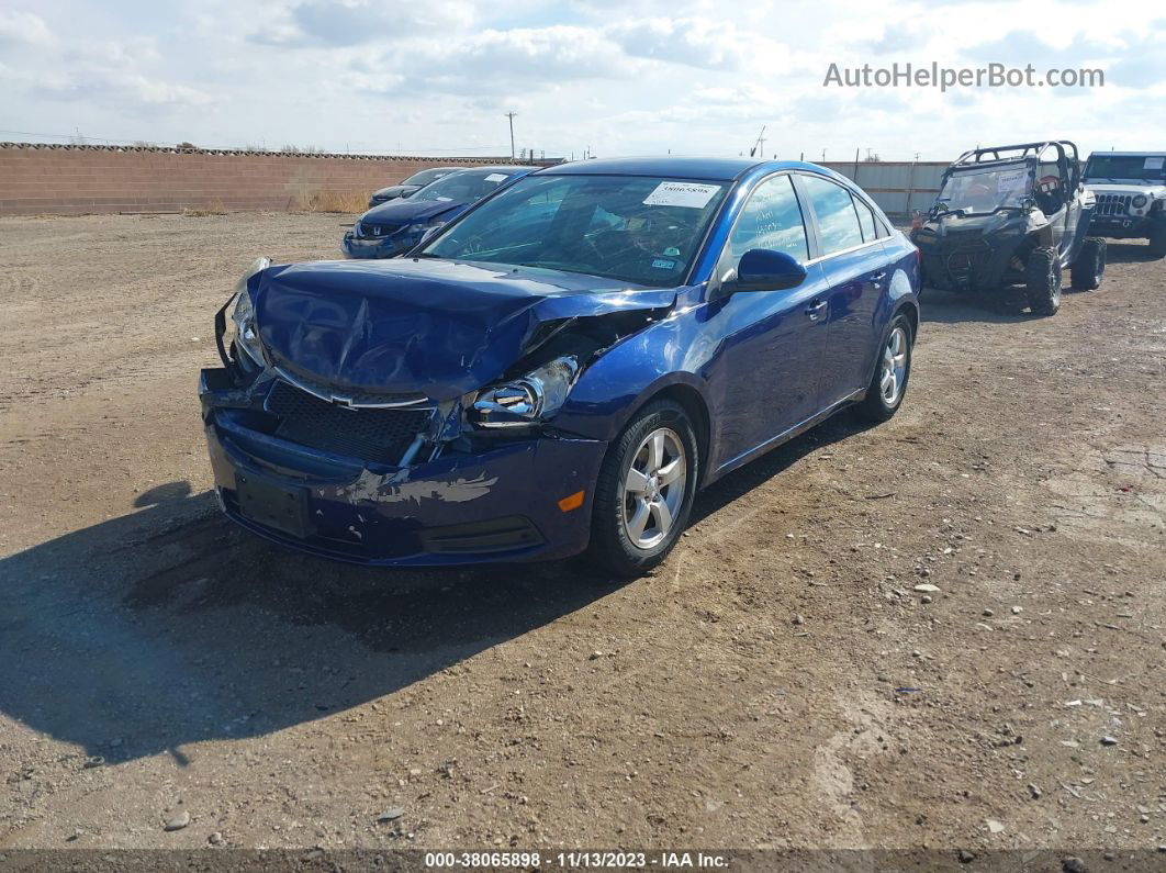 2013 Chevrolet Cruze 1lt Auto Blue vin: 1G1PC5SB0D7252287