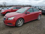 2013 Chevrolet Cruze Lt Red vin: 1G1PC5SB0D7273317