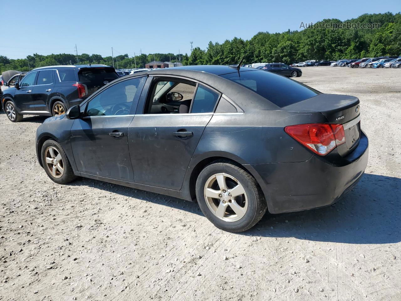 2013 Chevrolet Cruze Lt Black vin: 1G1PC5SB0D7284348