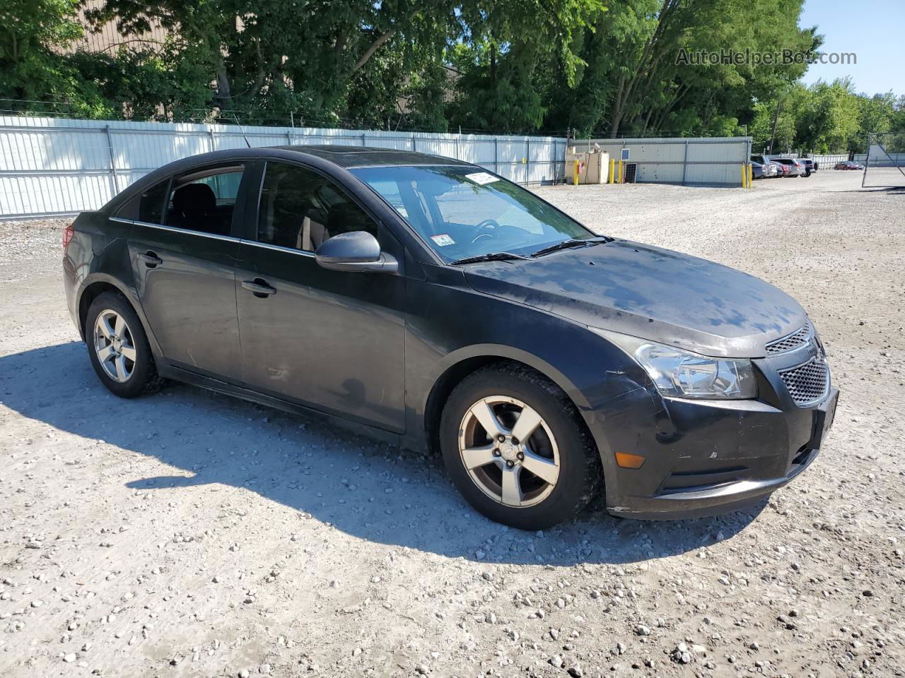 2013 Chevrolet Cruze Lt Black vin: 1G1PC5SB0D7284348