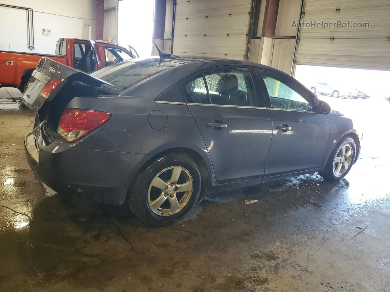 2013 Chevrolet Cruze Lt Blue vin: 1G1PC5SB0D7289713