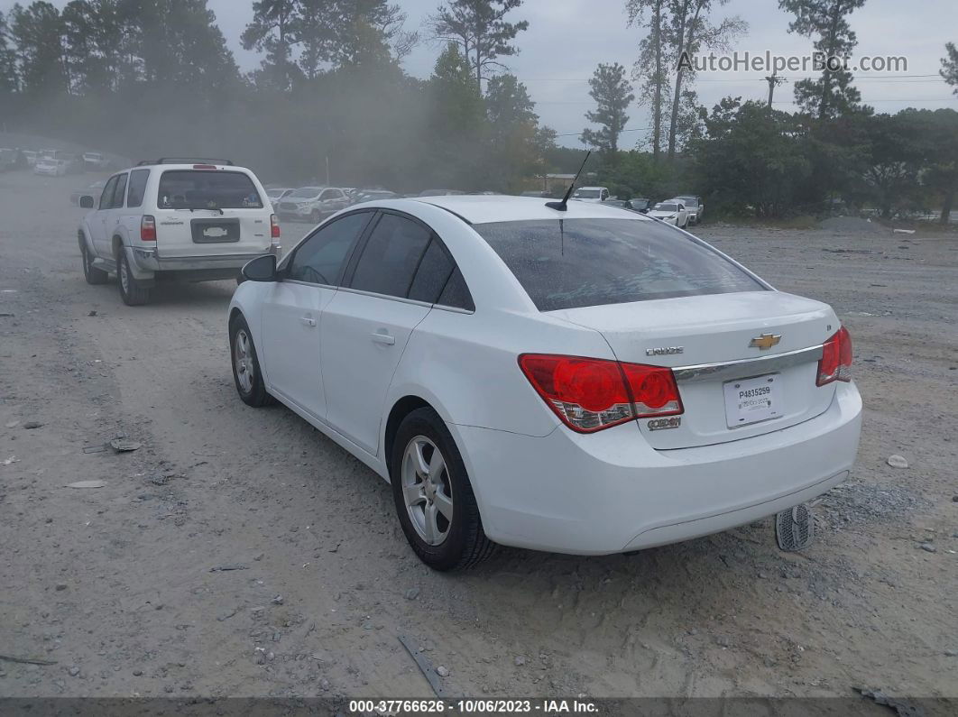 2013 Chevrolet Cruze 1lt Auto White vin: 1G1PC5SB0D7330034