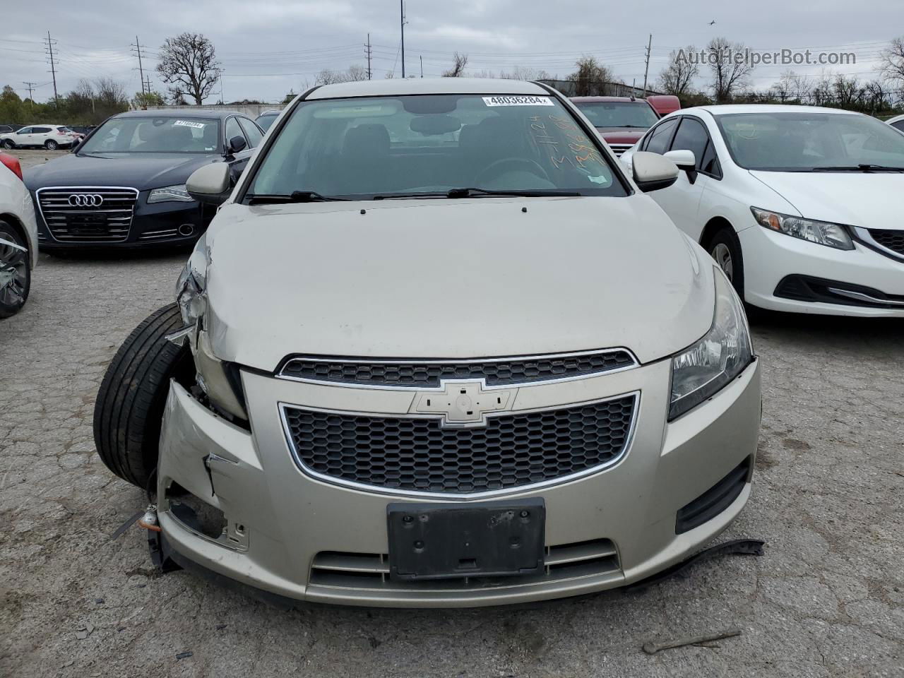 2014 Chevrolet Cruze Lt Cream vin: 1G1PC5SB0E7123631