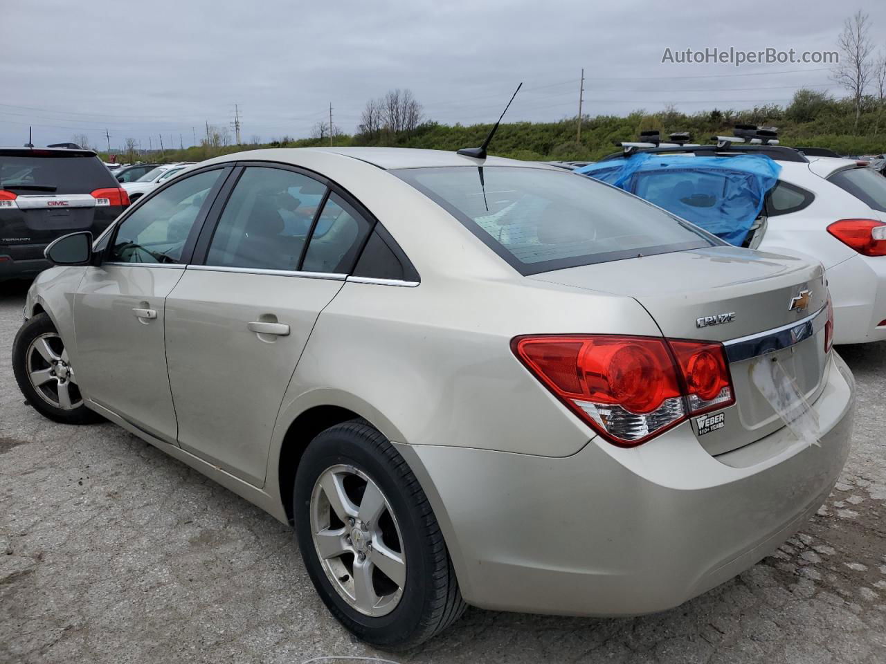 2014 Chevrolet Cruze Lt Cream vin: 1G1PC5SB0E7123631