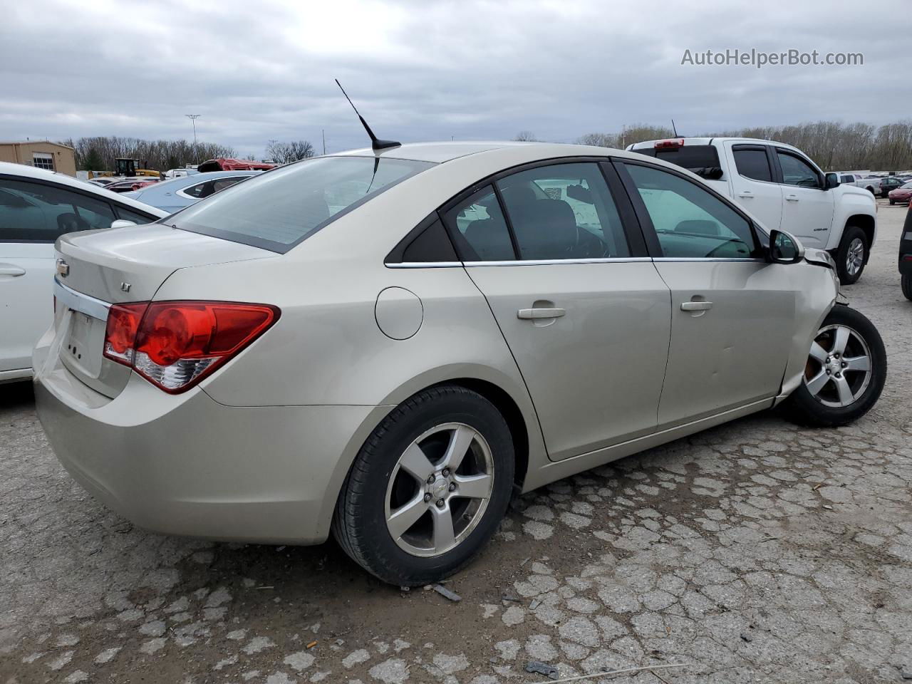 2014 Chevrolet Cruze Lt Cream vin: 1G1PC5SB0E7123631