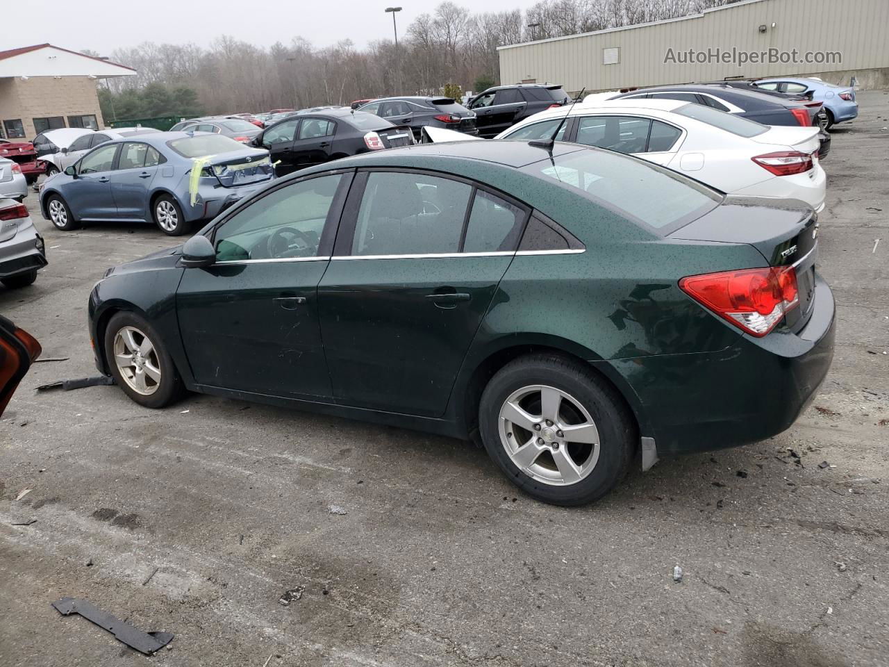 2014 Chevrolet Cruze Lt Green vin: 1G1PC5SB0E7186518