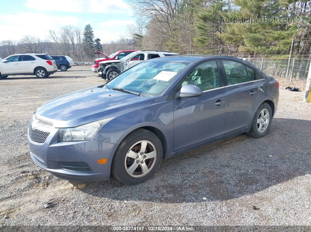 2014 Chevrolet Cruze 1lt Auto Blue vin: 1G1PC5SB0E7290619