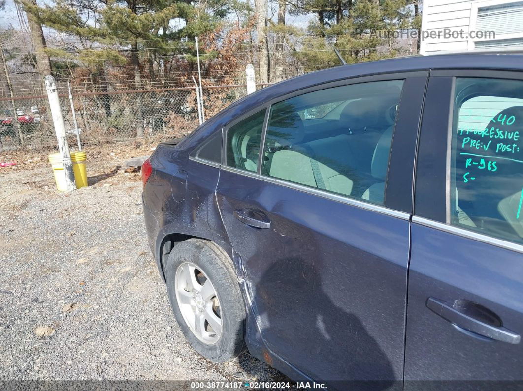 2014 Chevrolet Cruze 1lt Auto Blue vin: 1G1PC5SB0E7290619