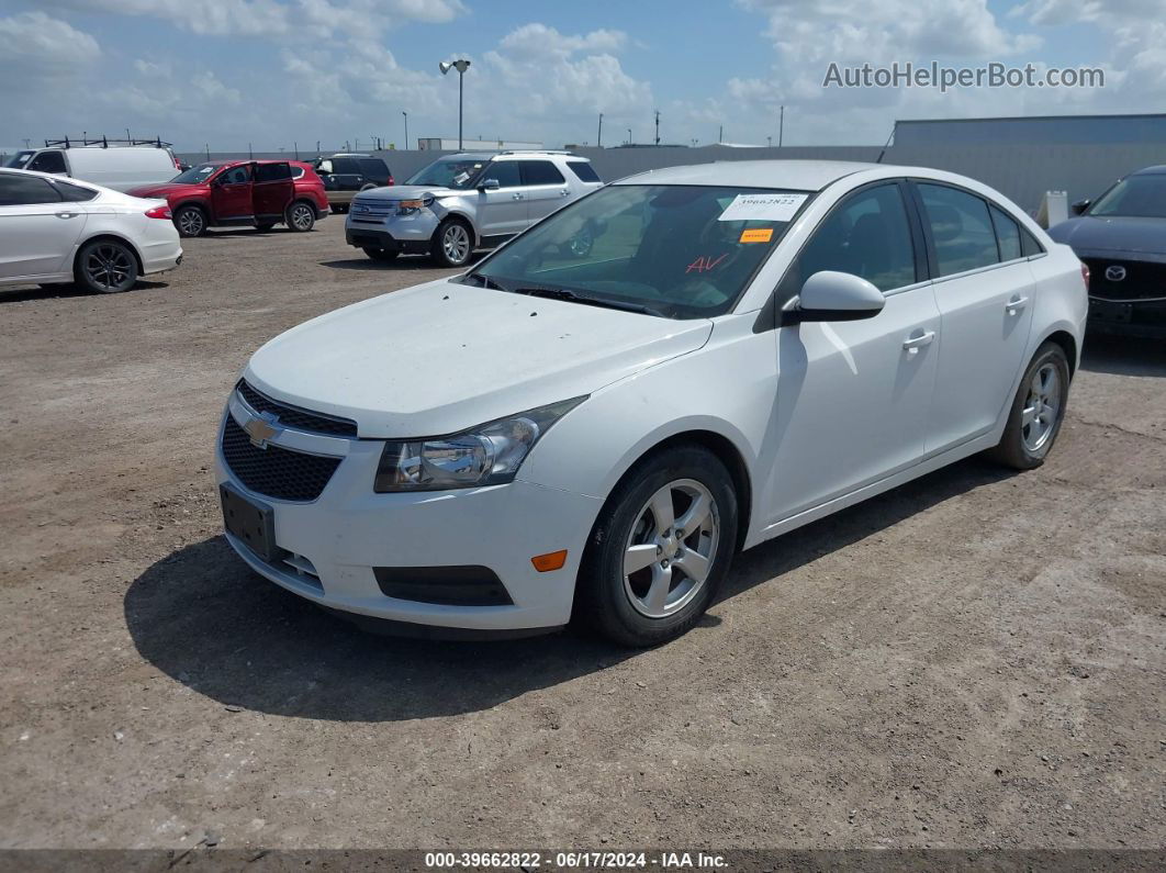 2014 Chevrolet Cruze 1lt Auto White vin: 1G1PC5SB0E7427641