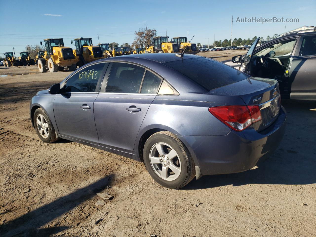 2014 Chevrolet Cruze Lt Gray vin: 1G1PC5SB0E7442155