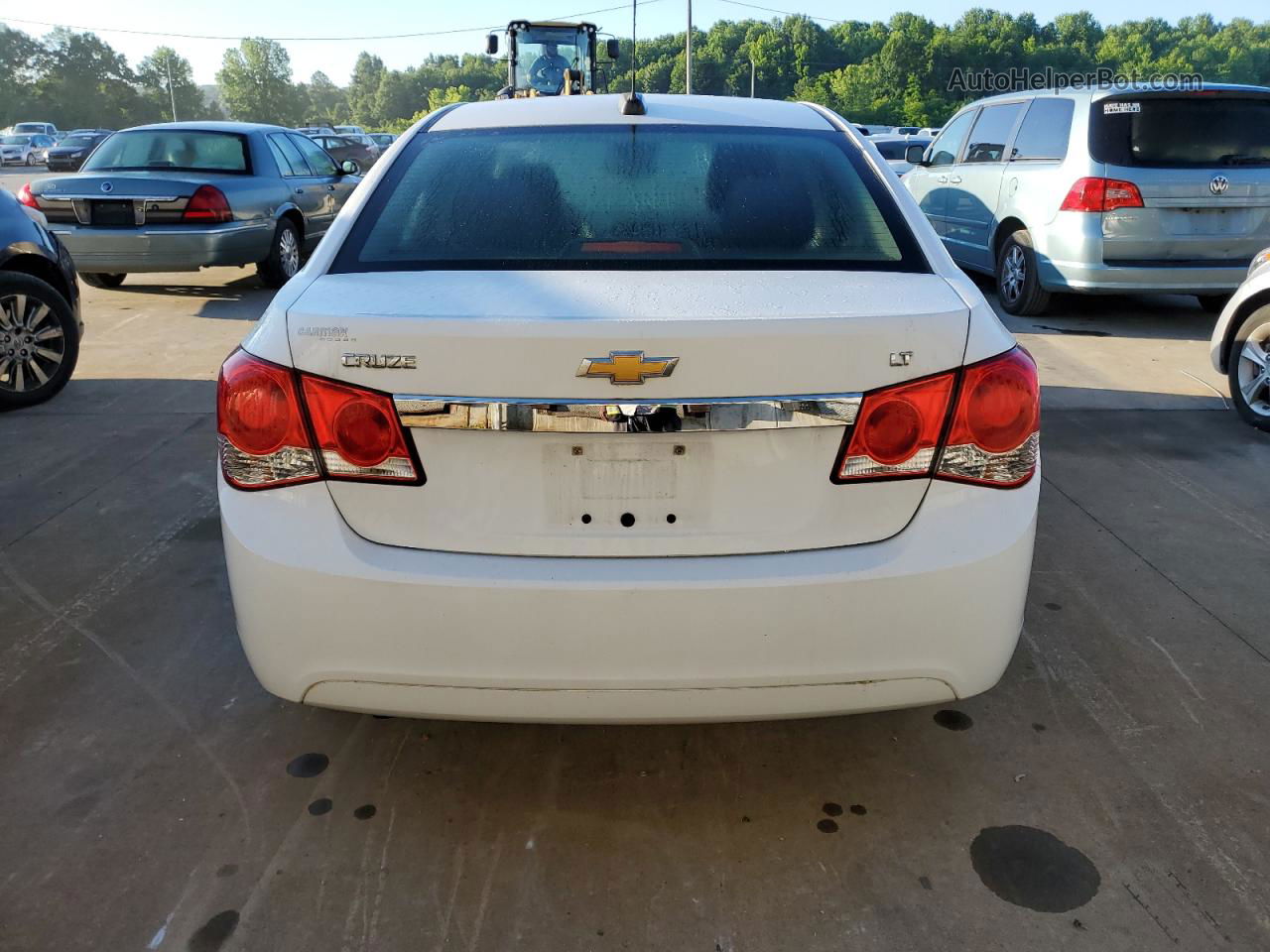 2015 Chevrolet Cruze Lt White vin: 1G1PC5SB0F7138647