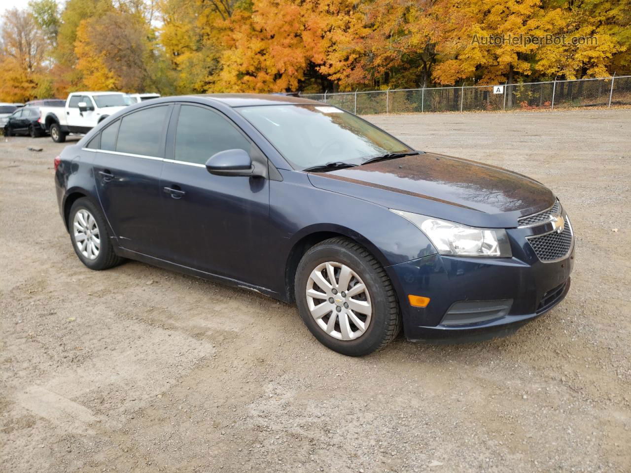 2015 Chevrolet Cruze Lt Blue vin: 1G1PC5SB0F7195334