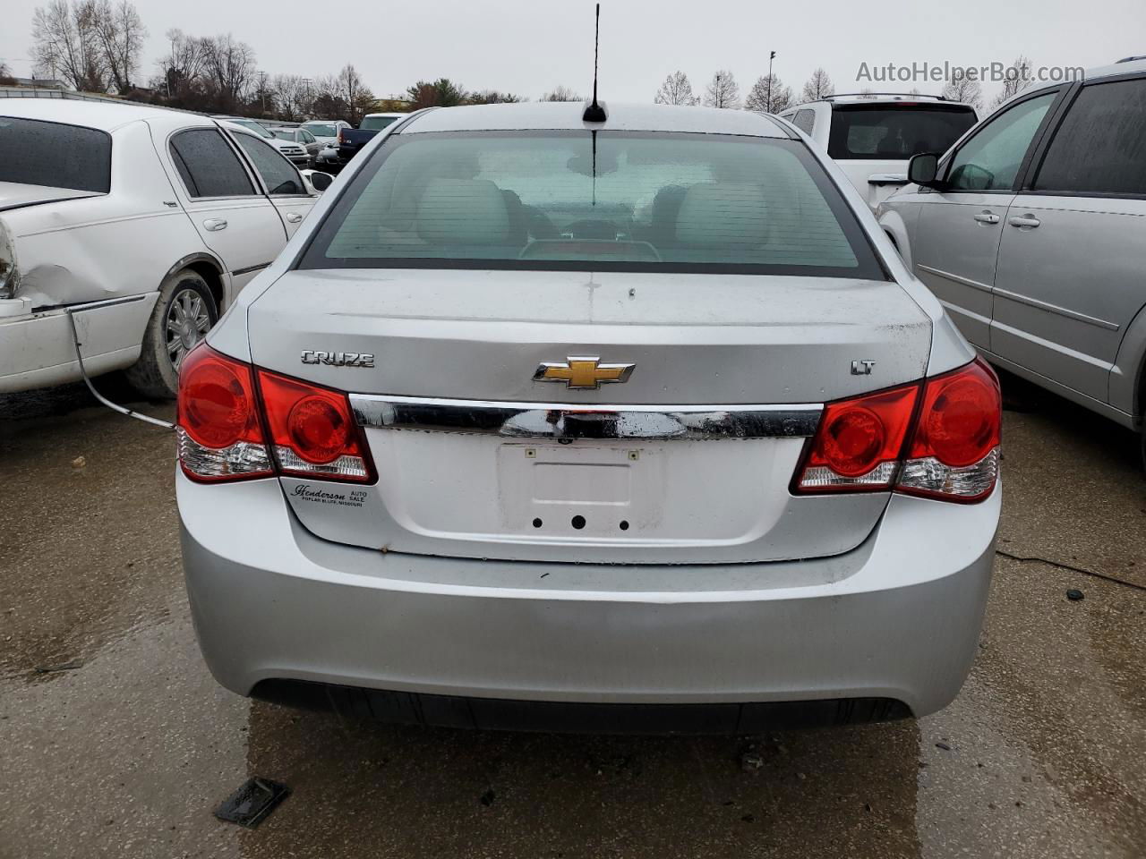 2015 Chevrolet Cruze Lt Silver vin: 1G1PC5SB0F7206901