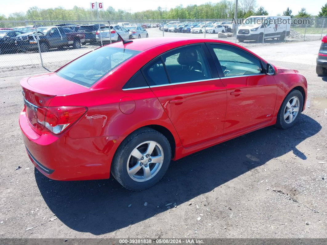 2013 Chevrolet Cruze 1lt Auto Red vin: 1G1PC5SB1D7152604