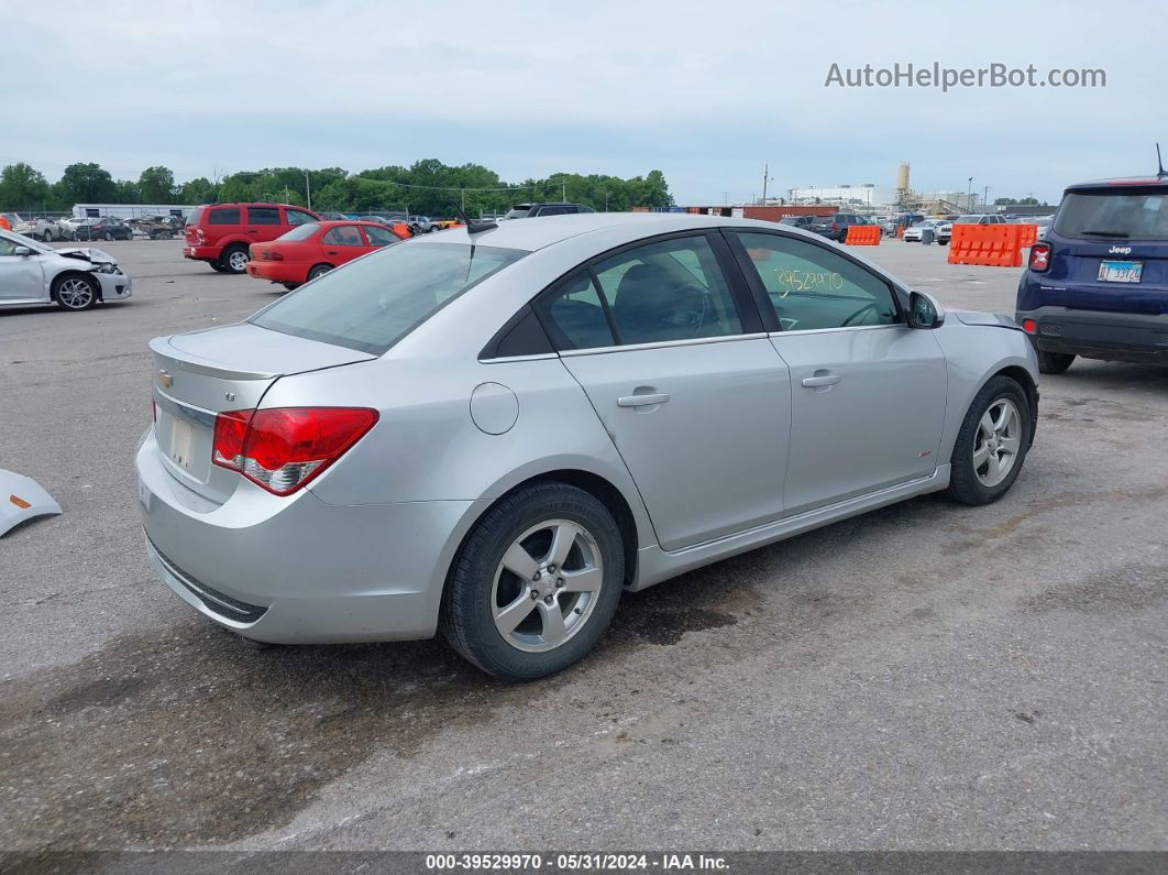 2013 Chevrolet Cruze 1lt Auto Silver vin: 1G1PC5SB1D7190317