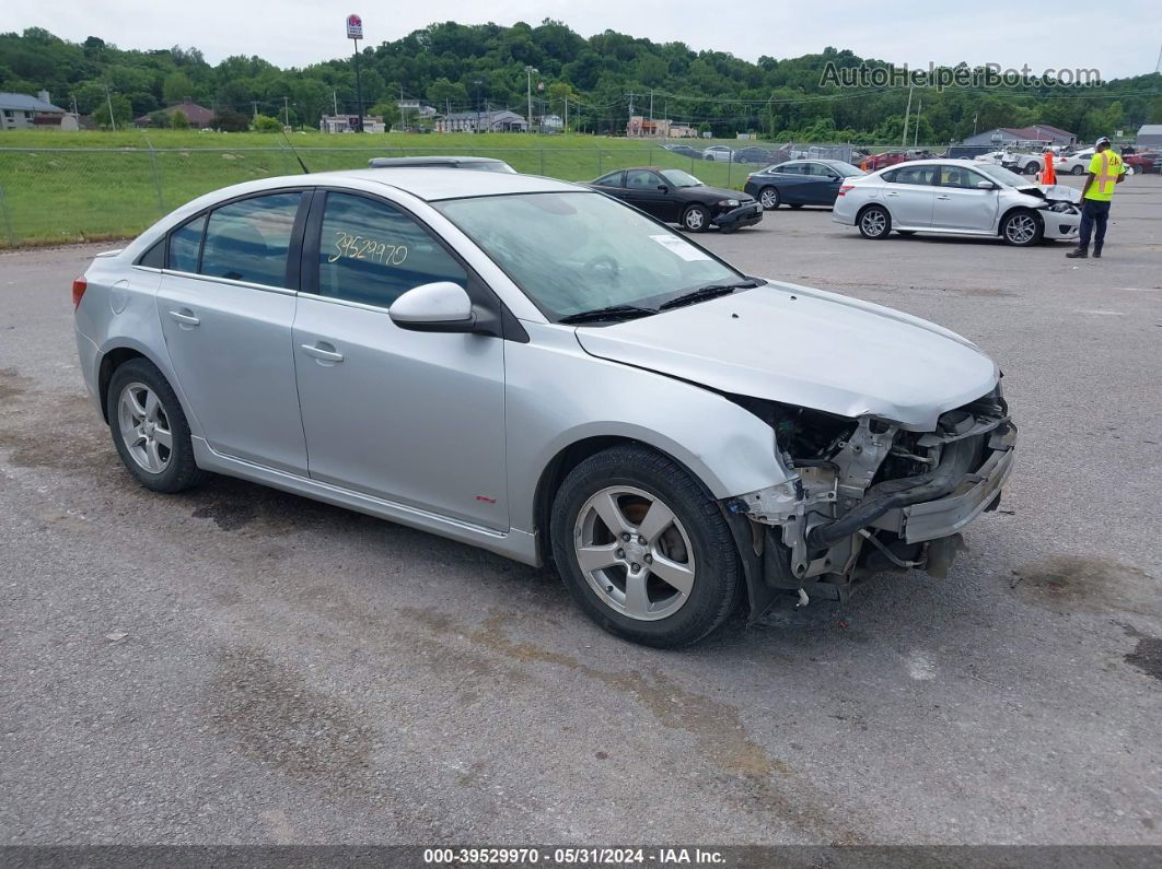 2013 Chevrolet Cruze 1lt Auto Silver vin: 1G1PC5SB1D7190317