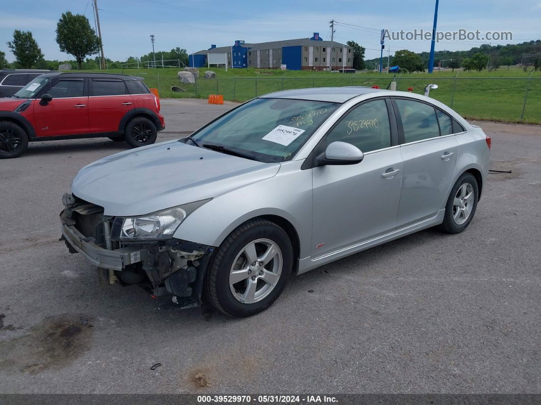 2013 Chevrolet Cruze 1lt Auto Silver vin: 1G1PC5SB1D7190317