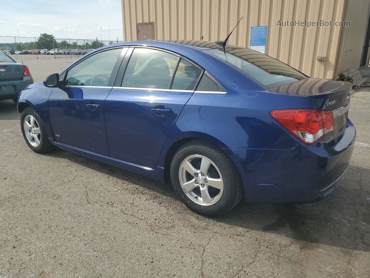 2013 Chevrolet Cruze Lt Blue vin: 1G1PC5SB1D7248295