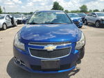 2013 Chevrolet Cruze Lt Blue vin: 1G1PC5SB1D7248295