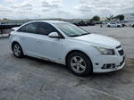 2013 Chevrolet Cruze Lt White vin: 1G1PC5SB1D7278011