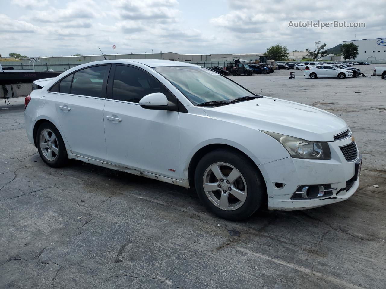 2013 Chevrolet Cruze Lt Белый vin: 1G1PC5SB1D7278011