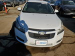 2014 Chevrolet Cruze Lt White vin: 1G1PC5SB1E7190092