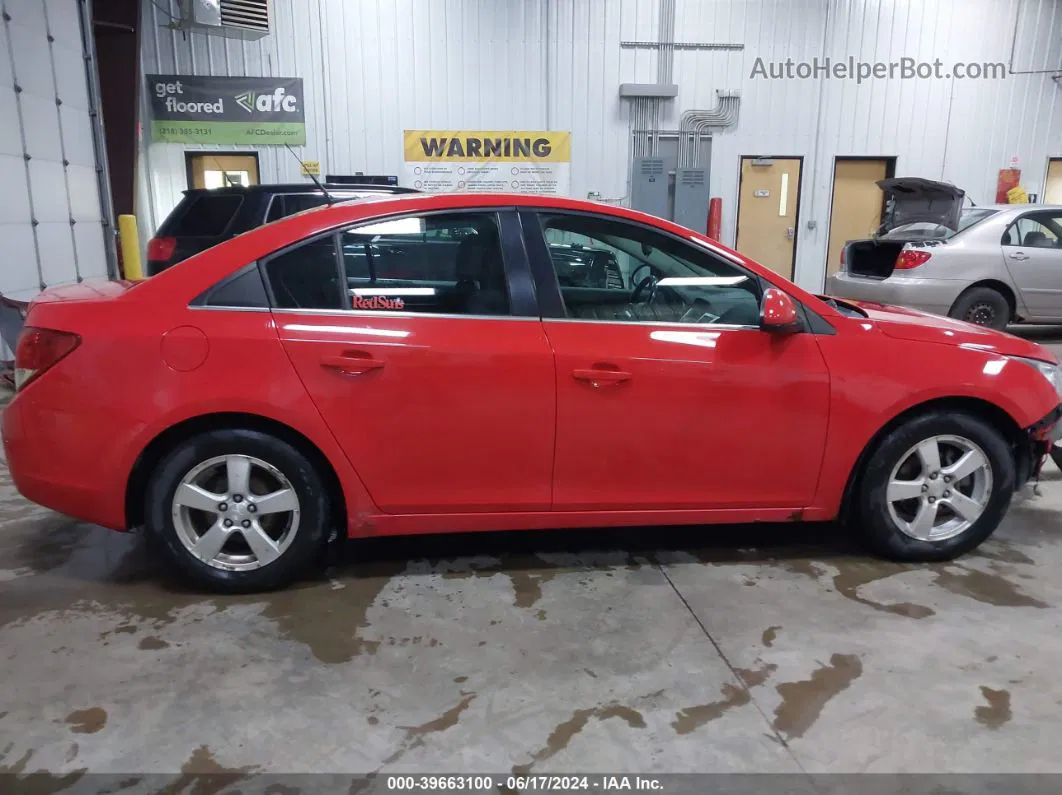 2014 Chevrolet Cruze 1lt Auto Red vin: 1G1PC5SB1E7263686