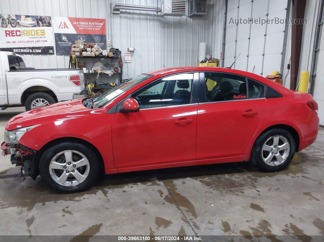 2014 Chevrolet Cruze 1lt Auto Red vin: 1G1PC5SB1E7263686