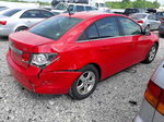 2014 Chevrolet Cruze Lt Red vin: 1G1PC5SB1E7312501