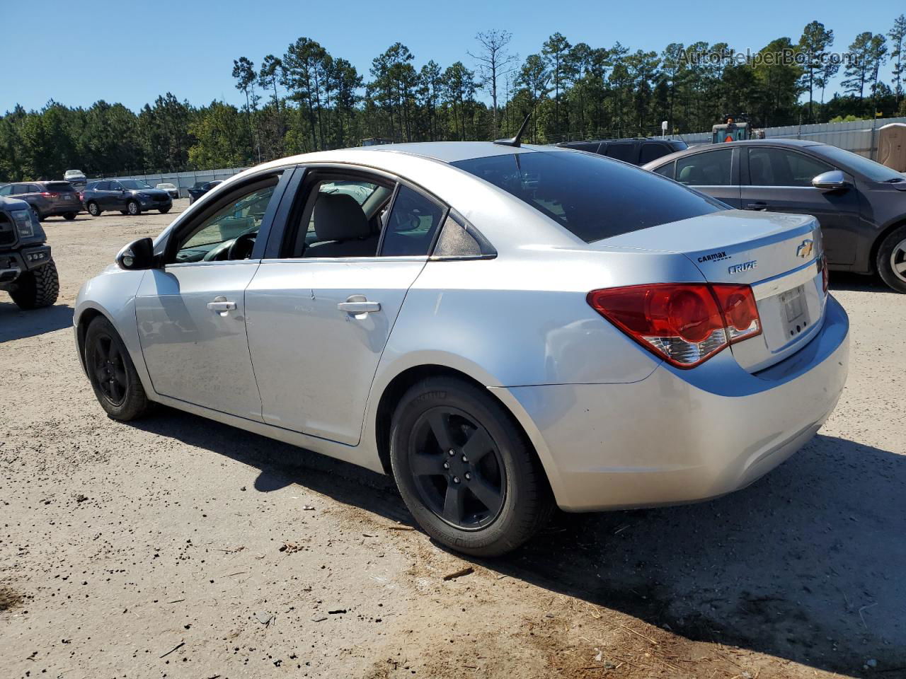 2014 Chevrolet Cruze Lt Silver vin: 1G1PC5SB1E7330996