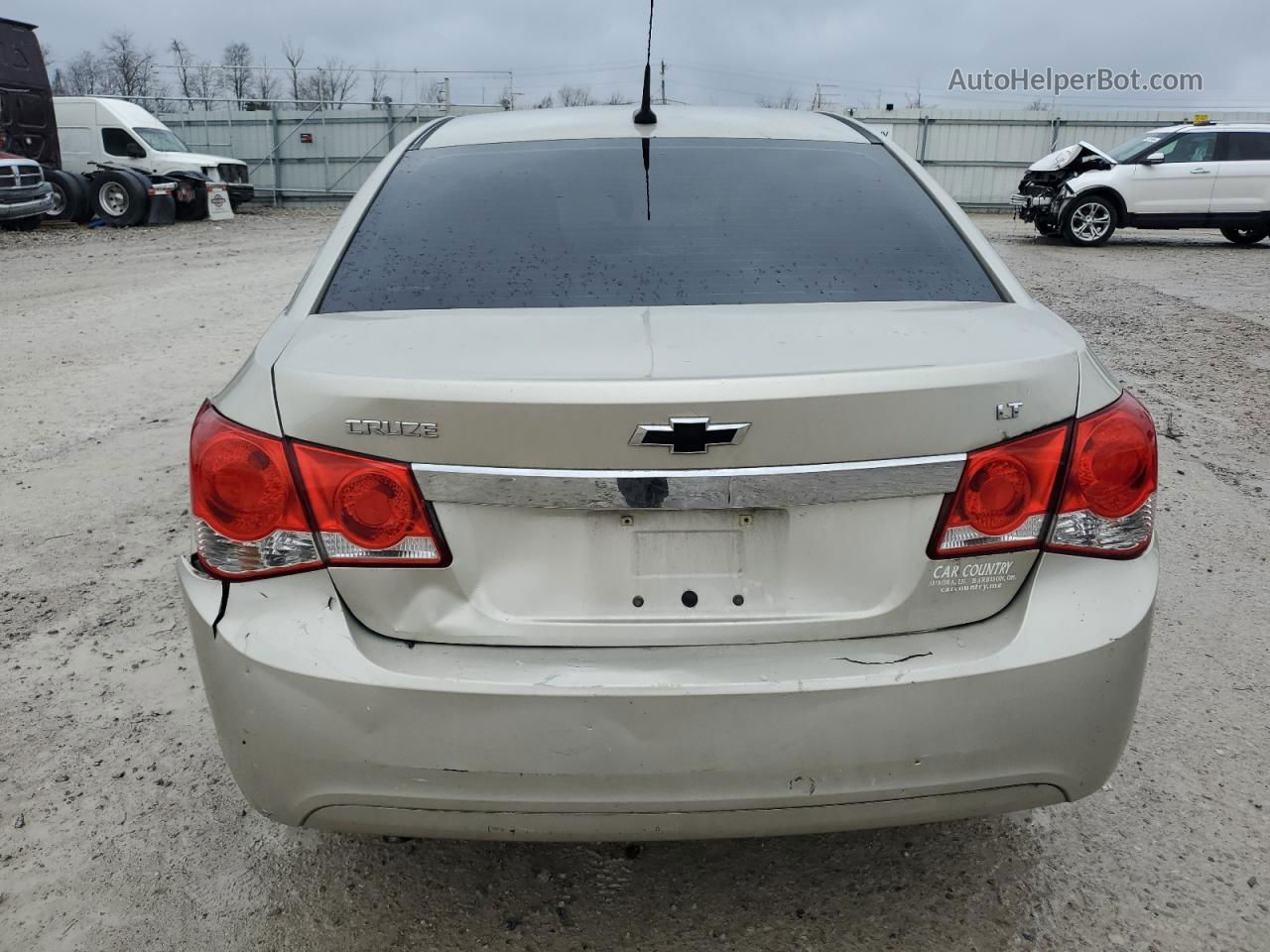 2014 Chevrolet Cruze Lt Бежевый vin: 1G1PC5SB1E7333980