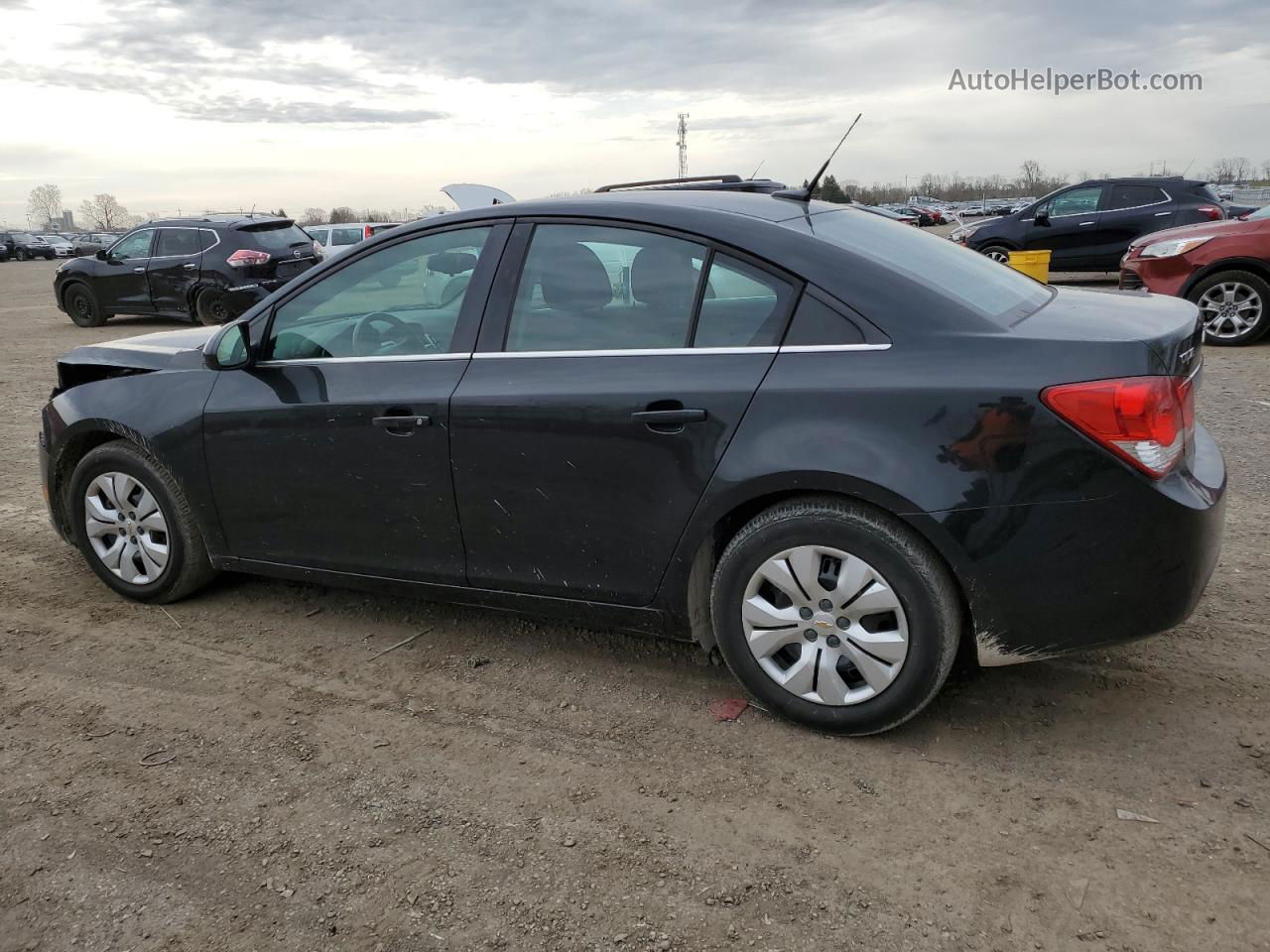 2014 Chevrolet Cruze Lt Черный vin: 1G1PC5SB1E7386937