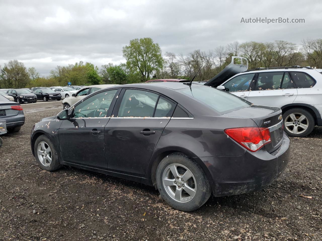 2014 Chevrolet Cruze Lt Charcoal vin: 1G1PC5SB1E7462205