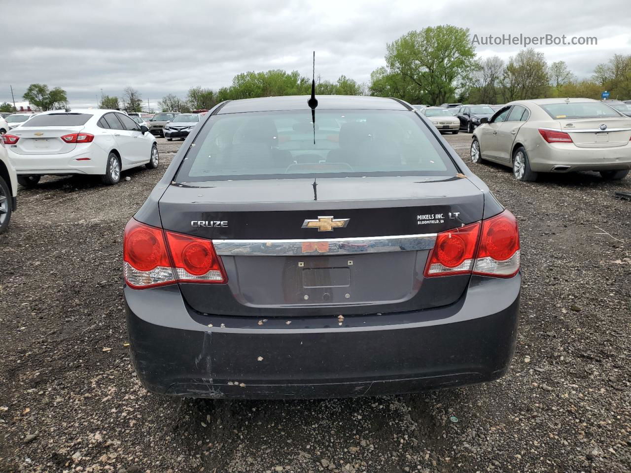 2014 Chevrolet Cruze Lt Charcoal vin: 1G1PC5SB1E7462205