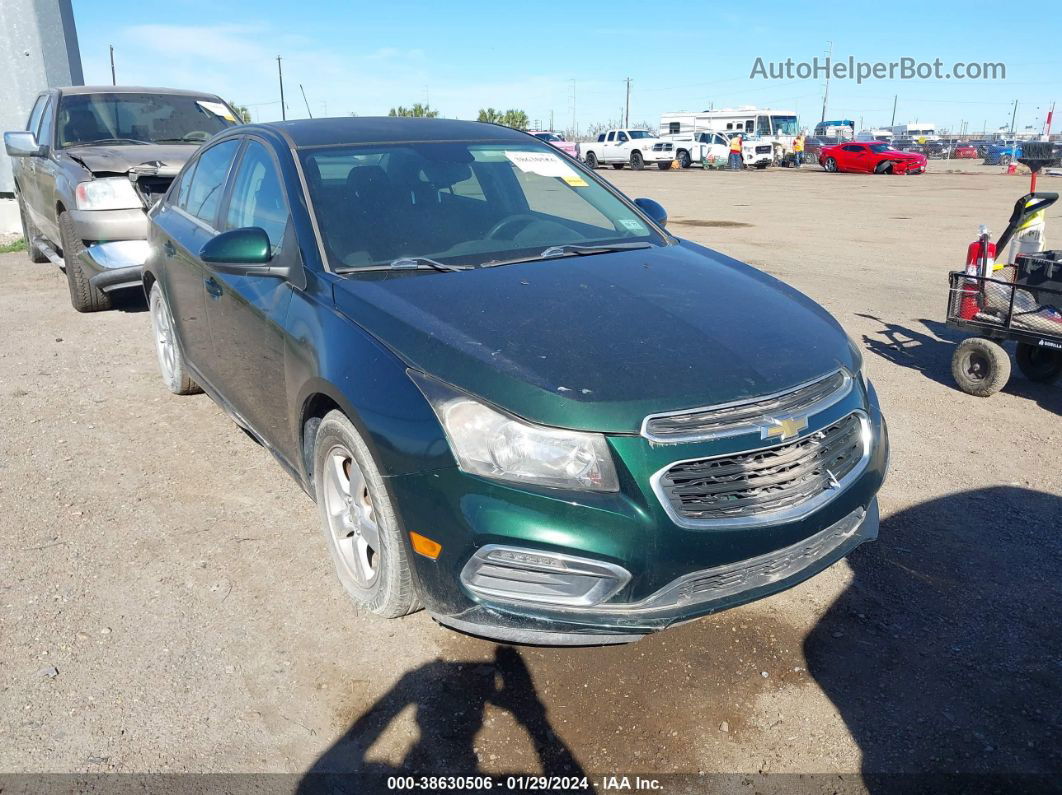 2015 Chevrolet Cruze 1lt Auto Зеленый vin: 1G1PC5SB1F7125745