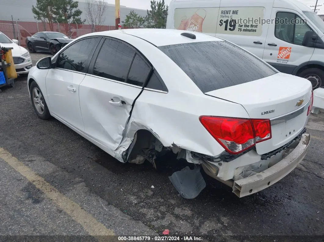 2015 Chevrolet Cruze 1lt Auto White vin: 1G1PC5SB1F7128693