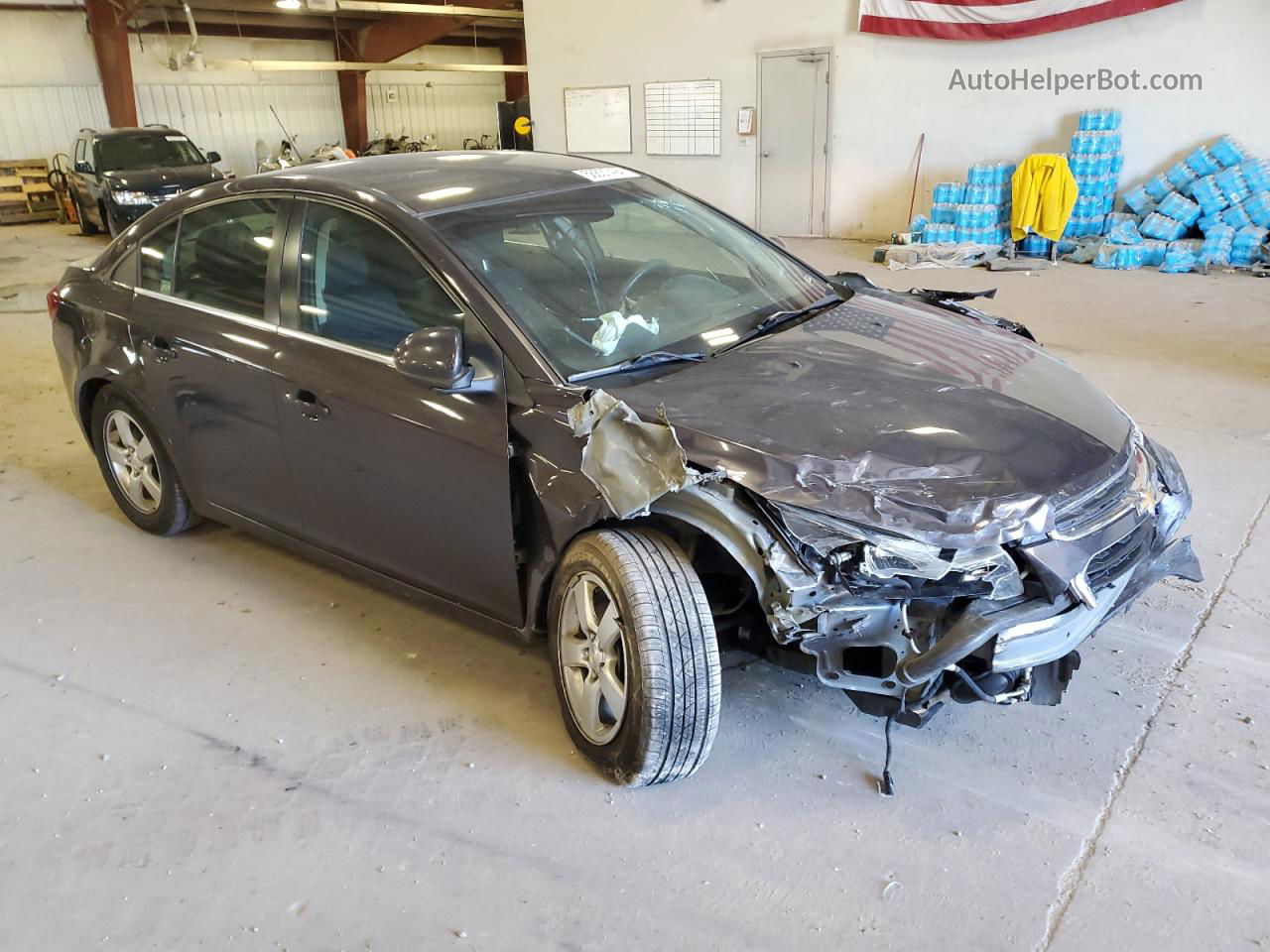 2015 Chevrolet Cruze Lt Charcoal vin: 1G1PC5SB1F7163508