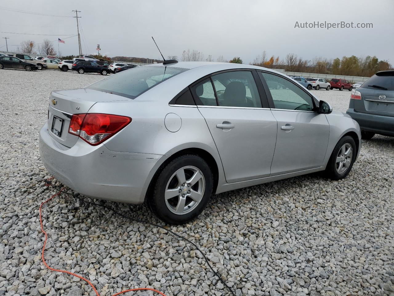 2015 Chevrolet Cruze Lt Silver vin: 1G1PC5SB1F7170765