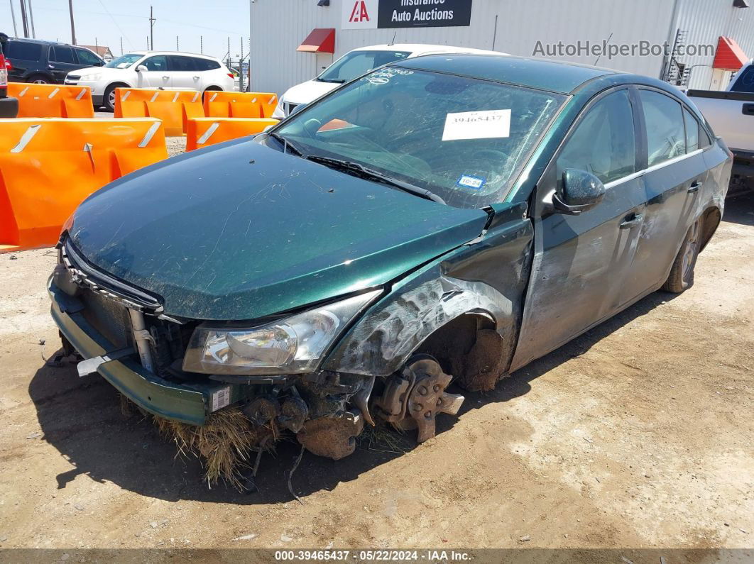 2015 Chevrolet Cruze 1lt Auto Green vin: 1G1PC5SB1F7184942