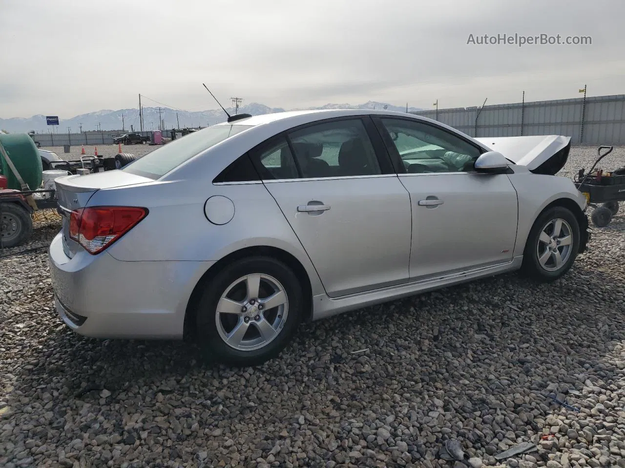 2015 Chevrolet Cruze Lt Silver vin: 1G1PC5SB1F7187825