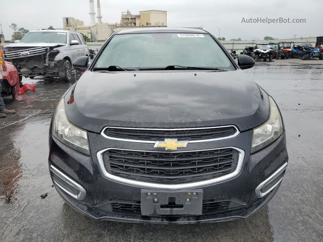 2015 Chevrolet Cruze Lt Gray vin: 1G1PC5SB1F7191485