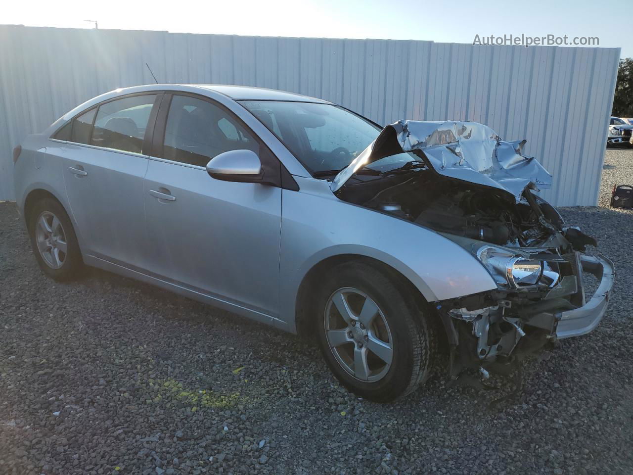 2015 Chevrolet Cruze Lt Silver vin: 1G1PC5SB1F7199389